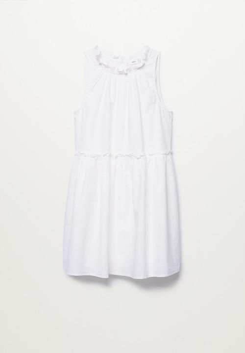 MANGO - Dress mikonos - white