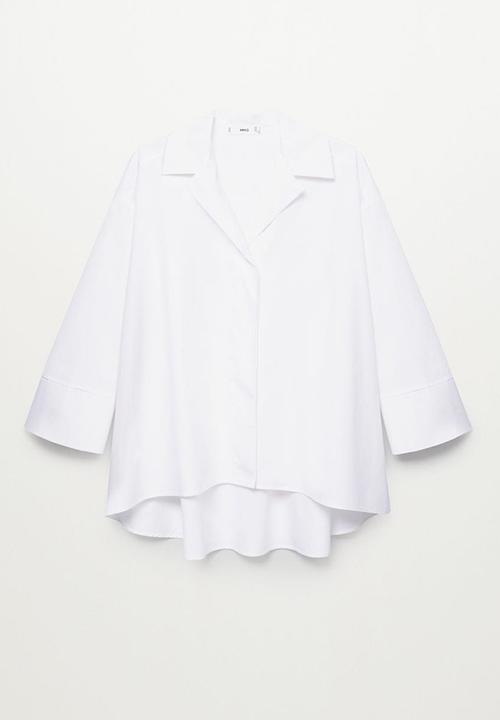 MANGO - Shirt adeu-h - white
