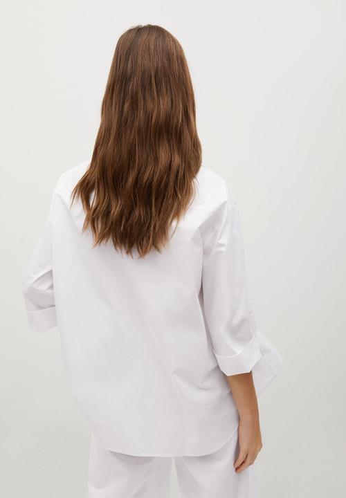 MANGO - Shirt adeu-h - white