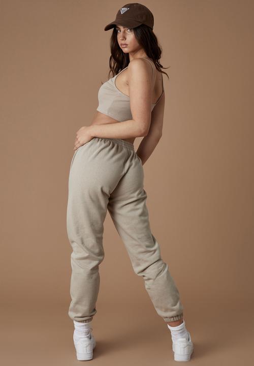 Factorie - Classic trackpant - brown mushroom