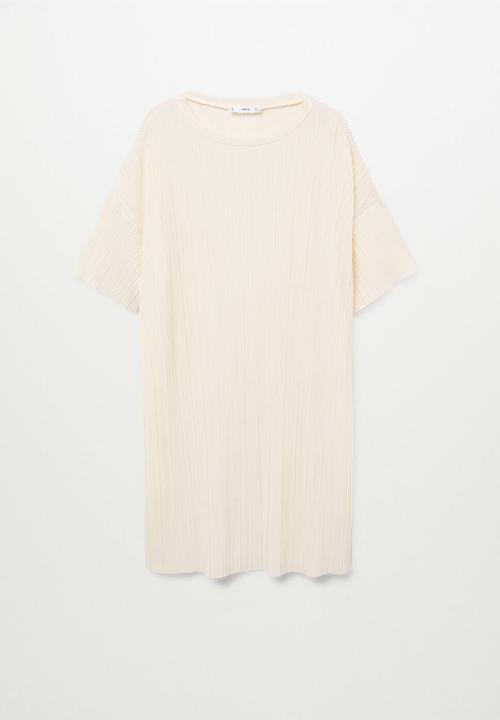MANGO - Dress wild-h - light beige