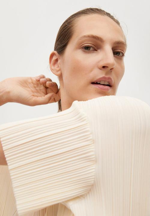 MANGO - Dress wild-h - light beige