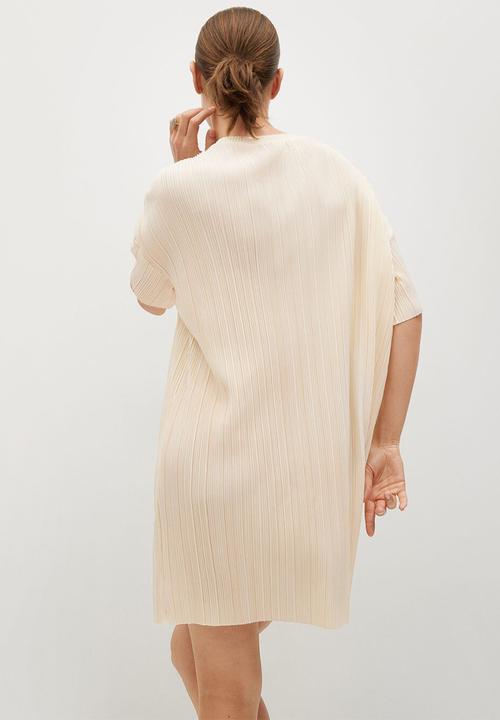 MANGO - Dress wild-h - light beige
