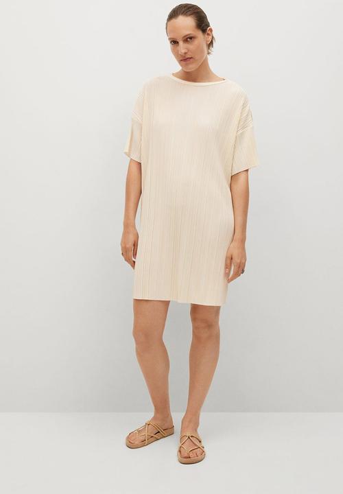 MANGO - Dress wild-h - light beige