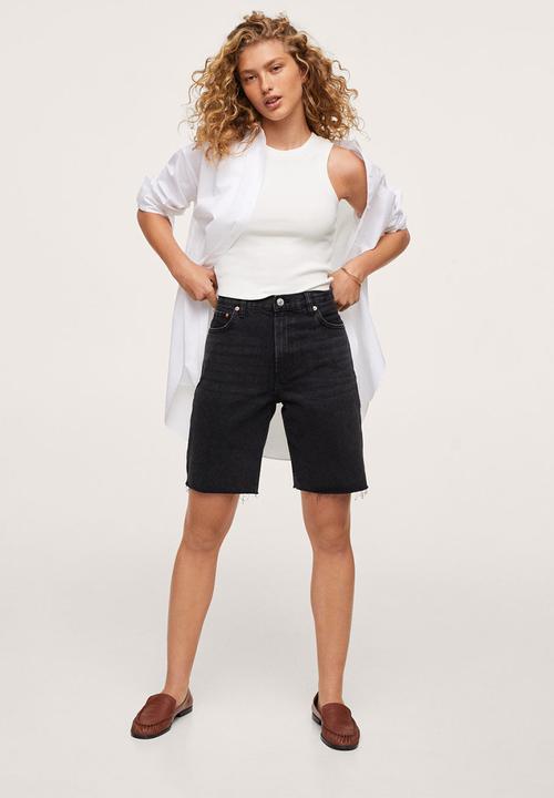 MANGO - Top evie - white