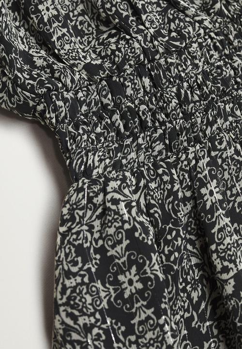 MANGO - Dress grace - black