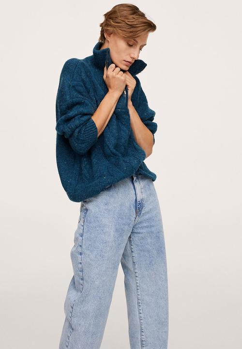 MANGO - Jeans antonela - light blue