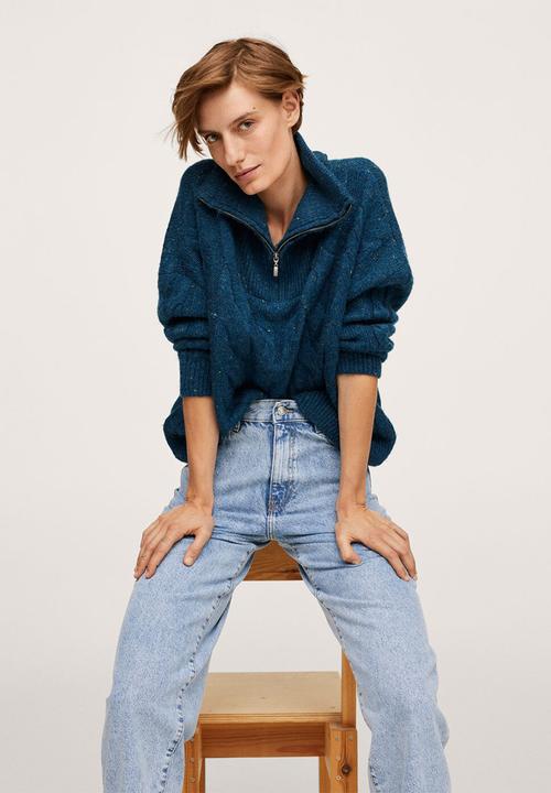 MANGO - Jeans antonela - light blue
