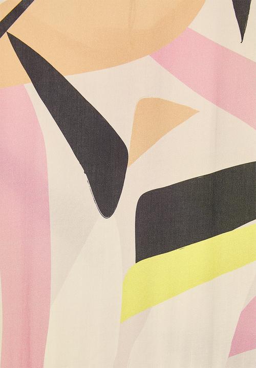 Superbalist - V-neck tiered dress - multi 