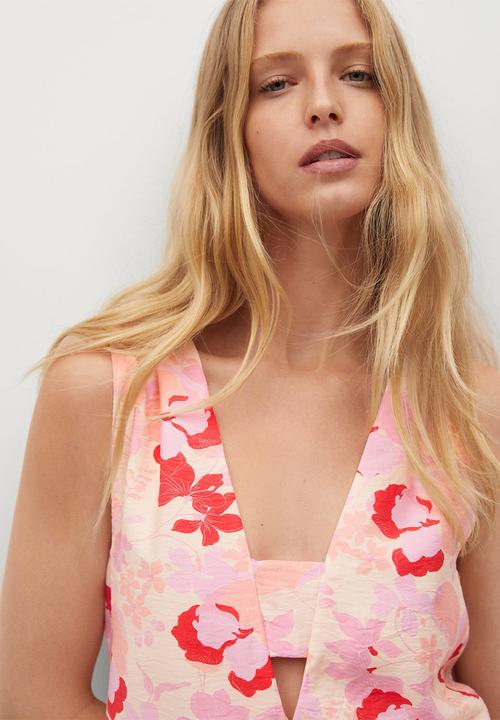MANGO - Playsuit riviera - light beige