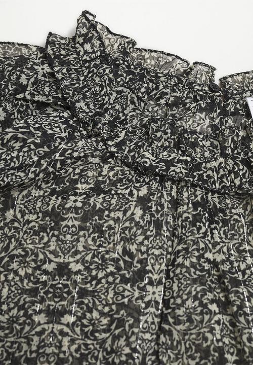 MANGO - Blouse grace - black