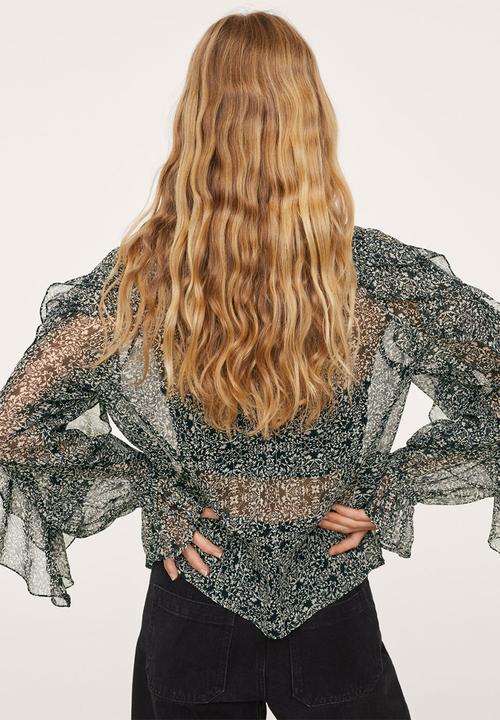MANGO - Blouse grace - black