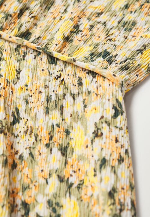 MANGO - Dress pitita - light pastel green