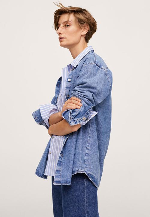 MANGO - Jeans antonela - blue