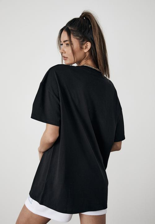 Factorie - Original relaxed graphic tee - black
