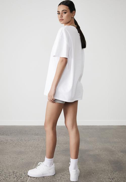 Factorie - Original relaxed graphic tee - white