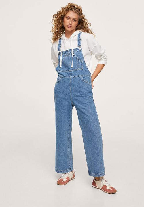 MANGO - Dungarees khris - blue