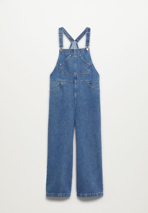 MANGO - Dungarees khris - blue
