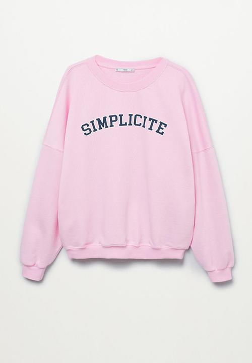 MANGO - Sweatshirt - bright pink