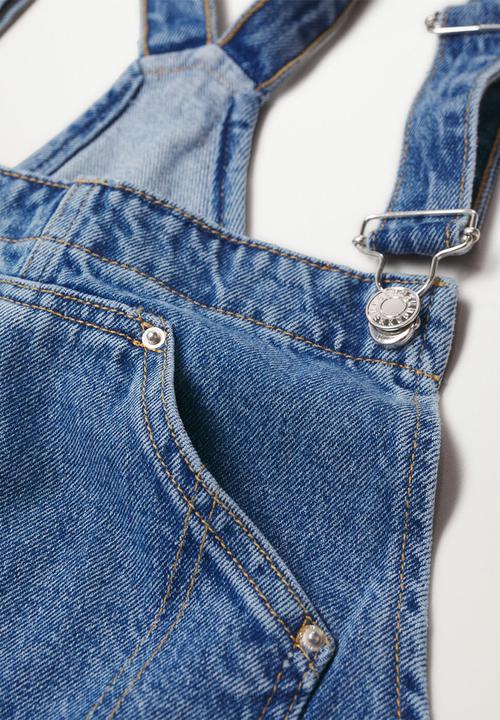 MANGO - Dungarees khris - blue