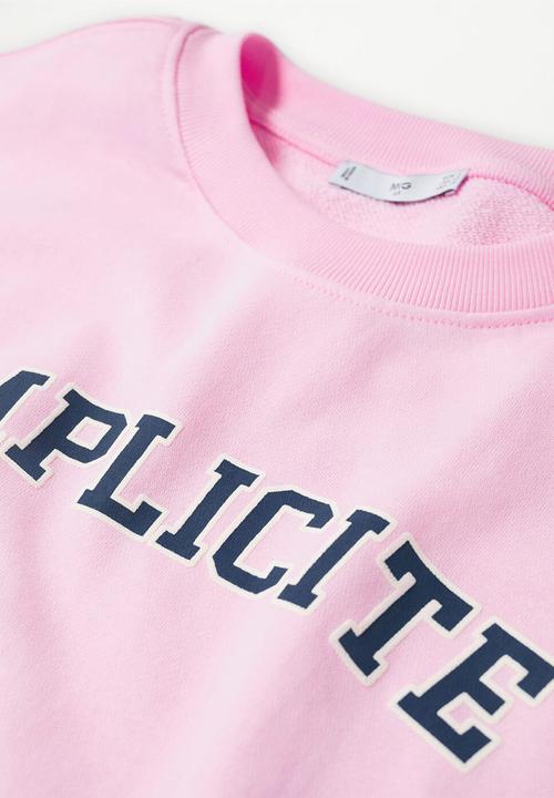MANGO - Sweatshirt - bright pink