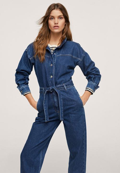 MANGO - One-piece suit naomi - blue
