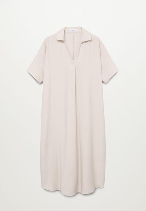 MANGO - Dress byel-h - light beige