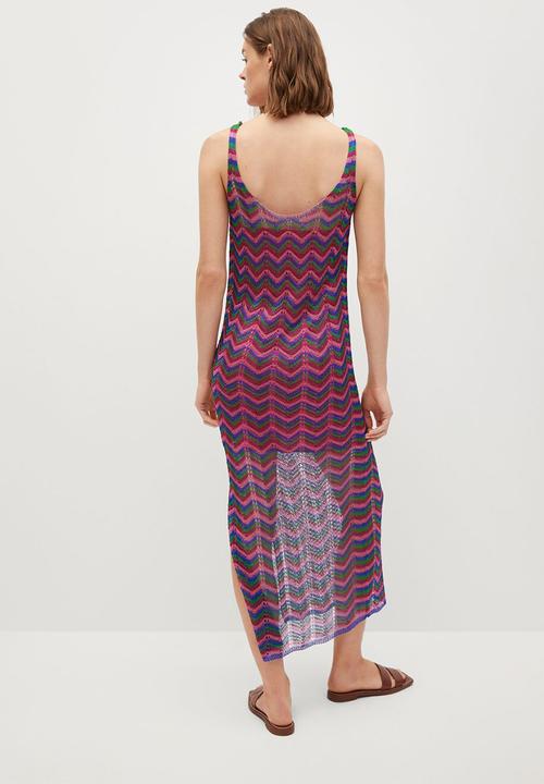 MANGO - Dress honolulu - pink