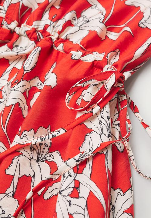 MANGO - Dress becca - red