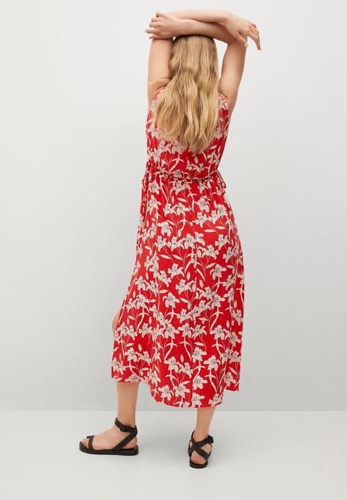 MANGO - Dress becca - red