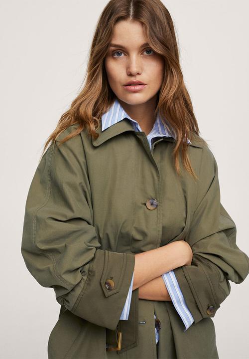 MANGO - Trench coat lewin - beige/khaki
