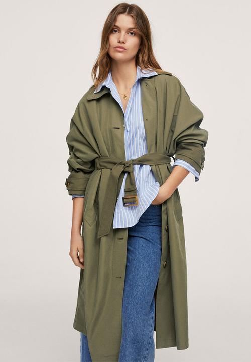 MANGO - Trench coat lewin - beige/khaki