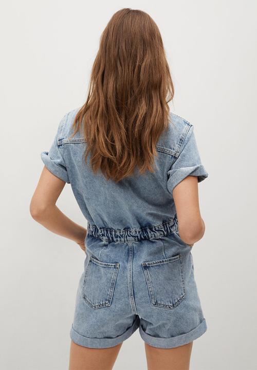 MANGO - Playsuit alma - blue