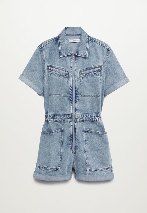 MANGO - Playsuit alma - blue