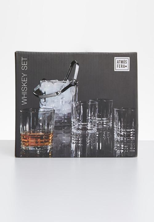 Excellent Houseware - Crista whiskey set-clear