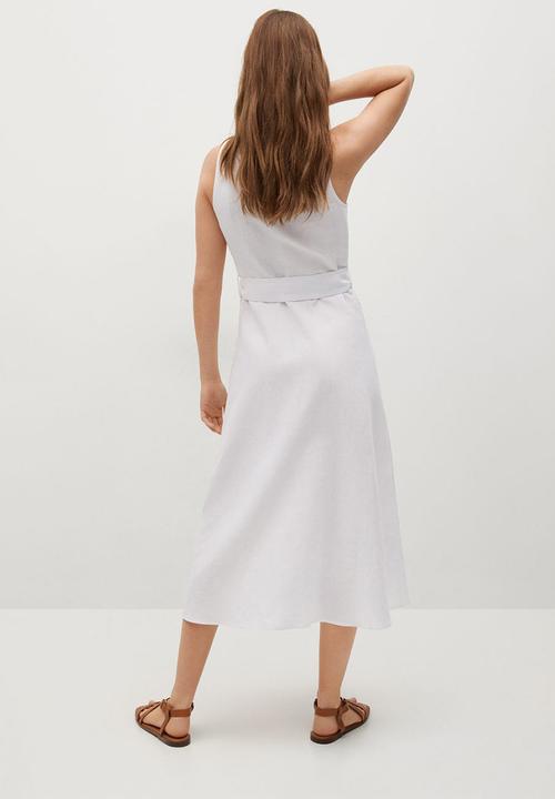 MANGO - Dress iri - white