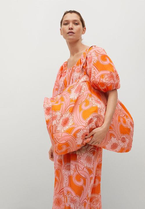 MANGO - Dress anita - orange