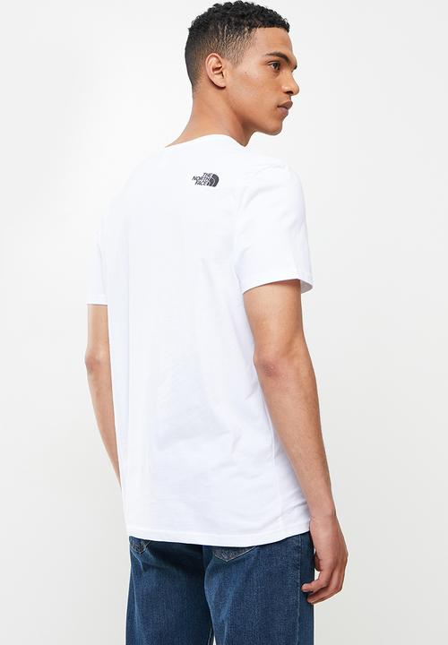 The North Face - Mens biner graphic 1 tee - white