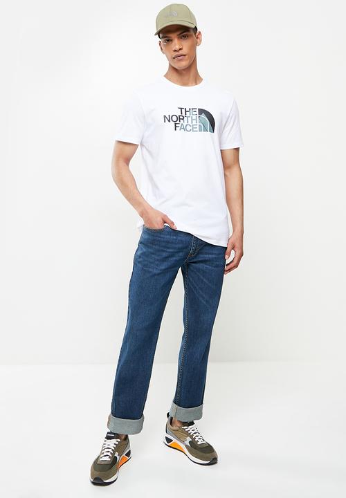 The North Face - Mens biner graphic 1 tee - white