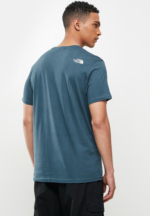 The North Face - Short sleeve walls are for climbing tee - blue