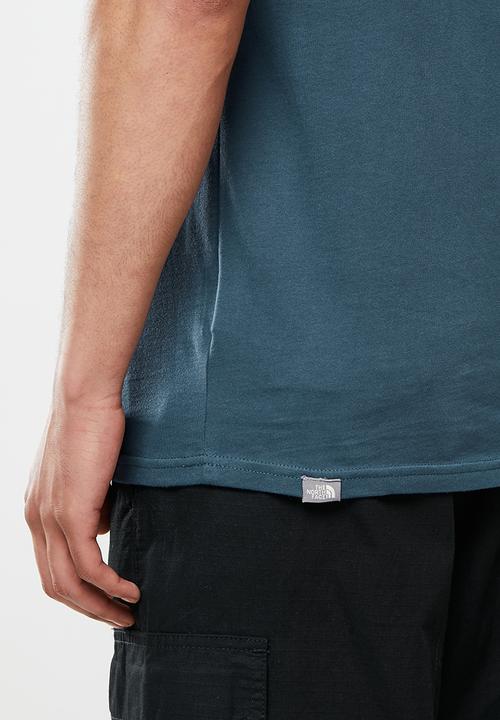 The North Face - Short sleeve walls are for climbing tee - blue