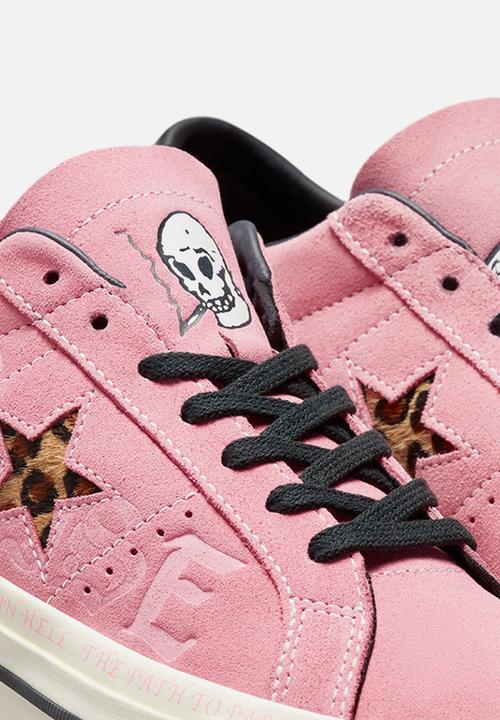 Converse - One star pro - Sean Pablo - pink/black/egret
