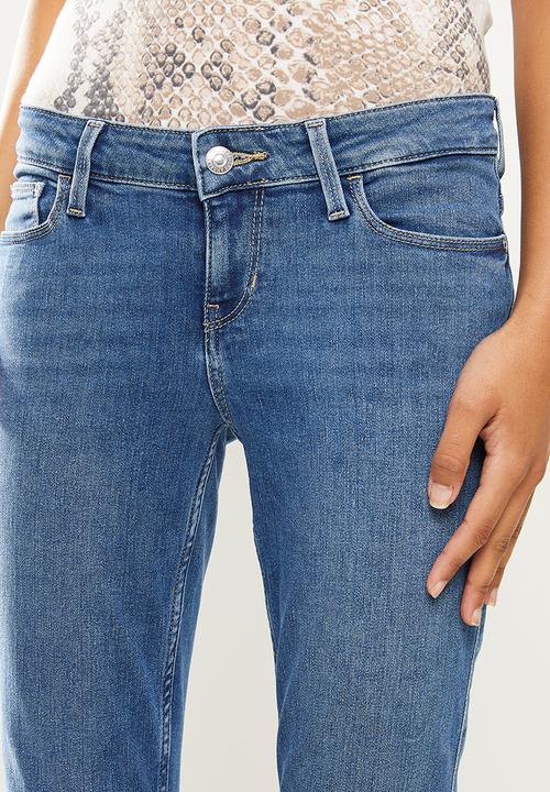 GUESS - Power skinny low denim - light wash