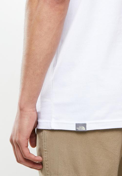 The North Face - Mens short sleeve open gate tee - white