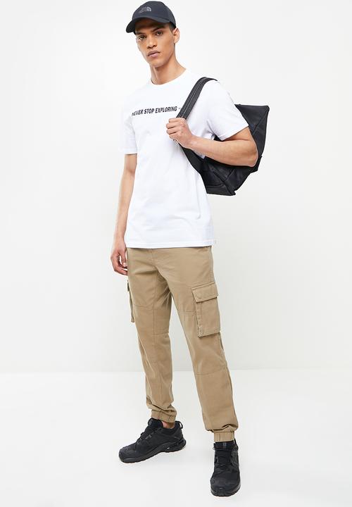 The North Face - Mens short sleeve open gate tee - white