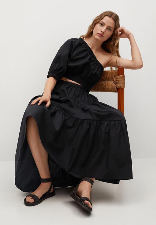 MANGO - Dress nieves - black