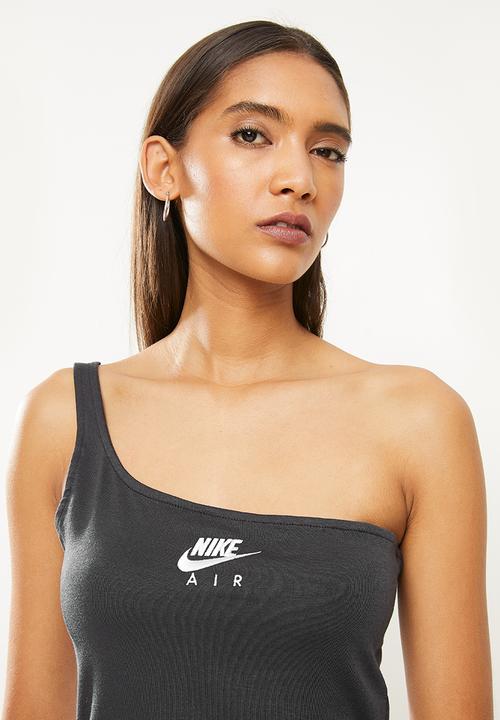 Nike - Nike Air Asymmetrical Tank - charcoal