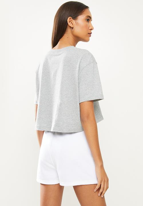 Nike - Nsw tee essntl crp icn ftr - grey
