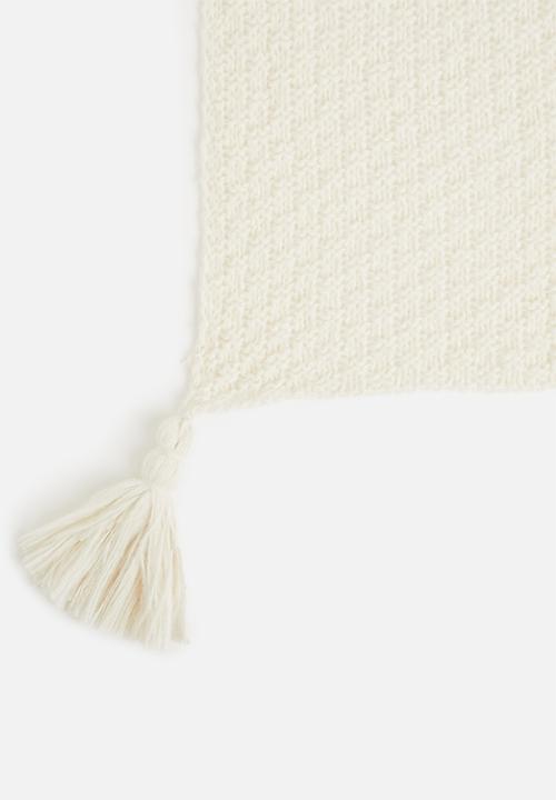 Sixth Floor - Super soft knit throw - cream