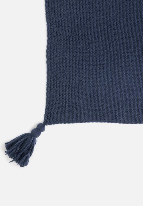Sixth Floor - Super soft knit throw - navy